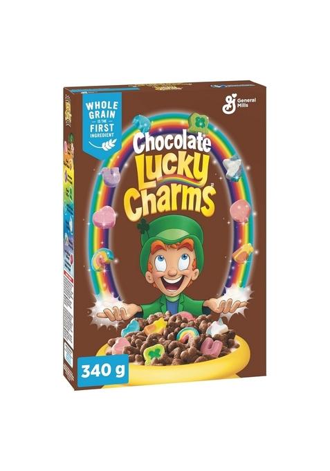 General Mills Lucky Charms Cereal Chocolate Flavoured - 340G