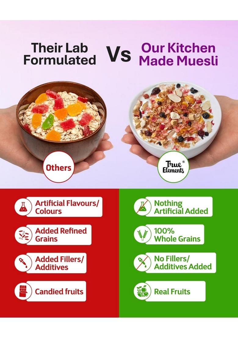 True Elements Fruit & Nut Crunch Muesli 700G