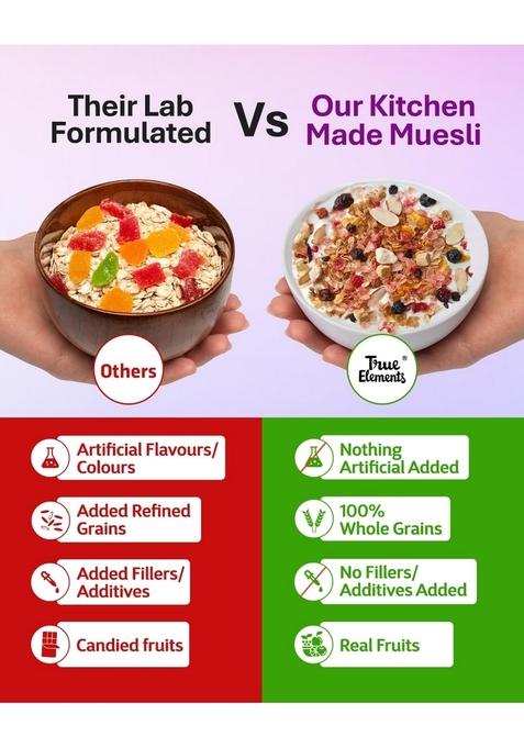 True Elements Fruit & Nut Crunch Muesli 700G