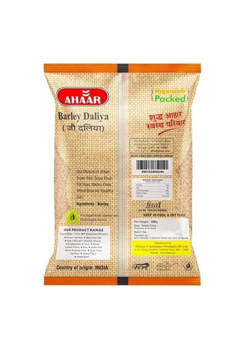 Ahaar Barley Daliya | Jau Ka Daliya 200 Gm