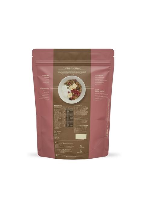 Nourish Organics Cranberry Super Grain Granola, 270G Single Pack | Healthy And Nutritious Breakfast Cereals With Whole Nuts | No Refined Sugar | Clean Label