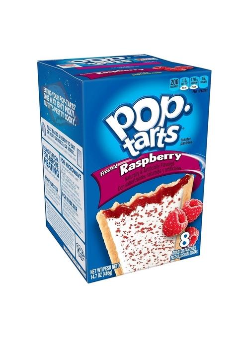 Kellogg'S Pop Tarts Frosted Raspberry, 8 Counts 416 G