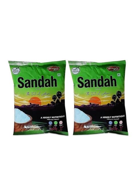 Bhogali Jalpan Sandah | Traditional Assamese Nutritious Cereal | Gluten-Free, No Preservatives, 100% Natural (Pack Of 2)