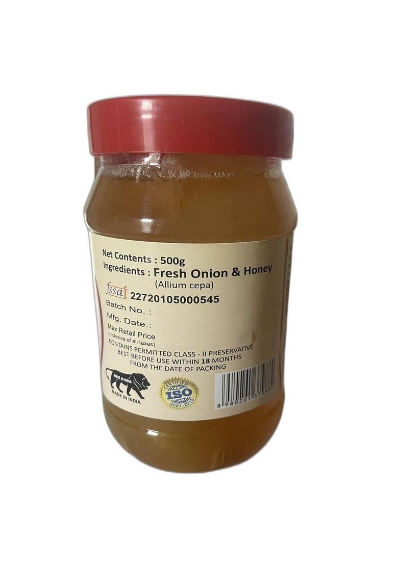 Sansu Homemade Organic White Onion Murabba With Honey" Good For Health | Natural Immunity Booster | (500 Gram)