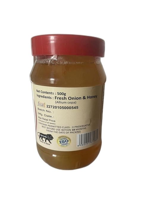Sansu Homemade Organic White Onion Murabba With Honey" Good For Health | Natural Immunity Booster | (500 Gram)