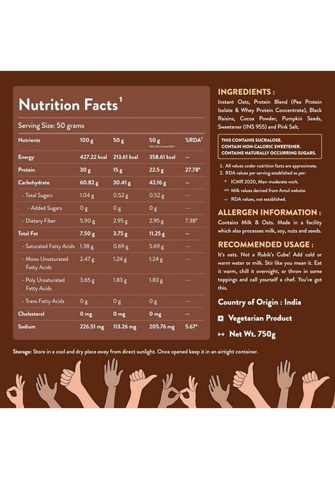 Nutrabay High Protein Oats
