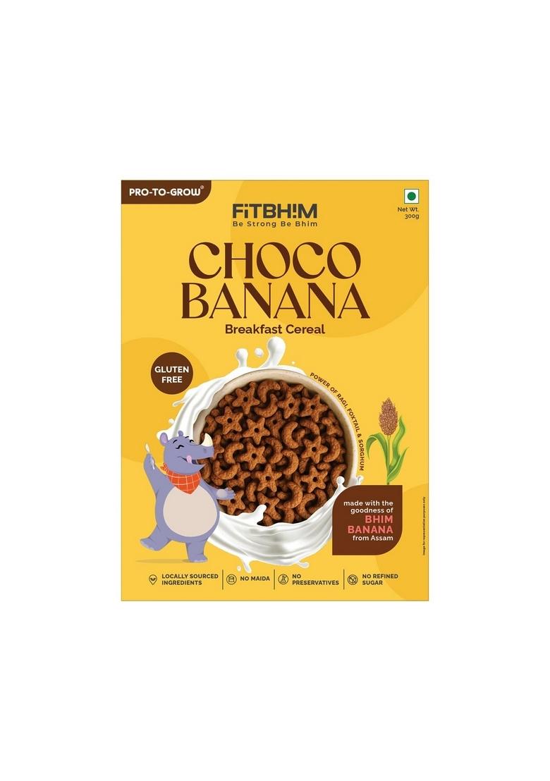 Pro To Grow Fitbhim Choco Banana Breakfast Cereal