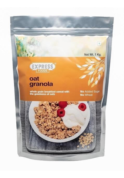 Express Foods Oat Granola Breakfast Cereal, 1Kg
