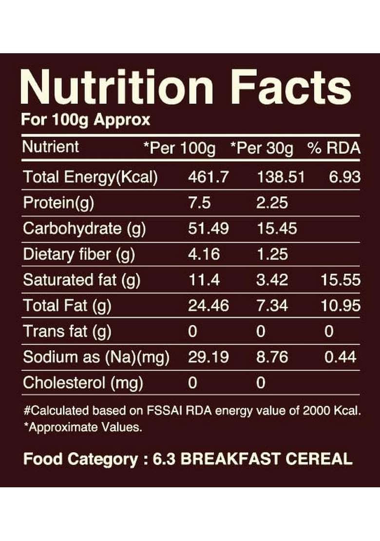 Millet Bank Black Forest Fills | Breakfast Cereal | No Added Colour, No Preservatives | Tasty & Delicious | 1 X 250G - Indya