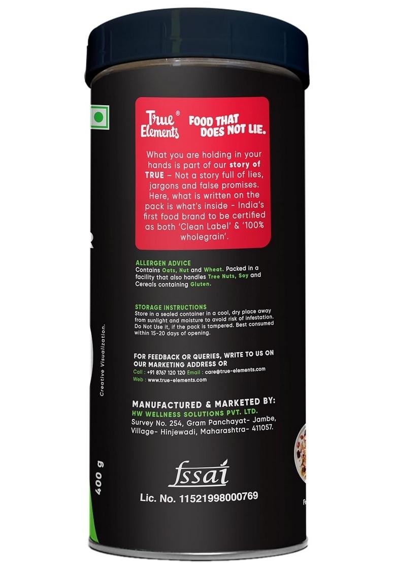 True Elements Muesli No Added Sugar 400Gm