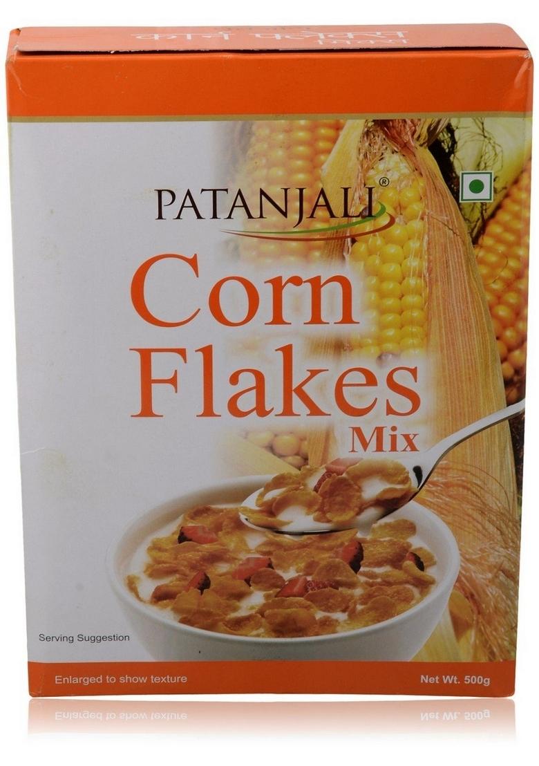 Patanjali Corn Flakes Mix, 500G