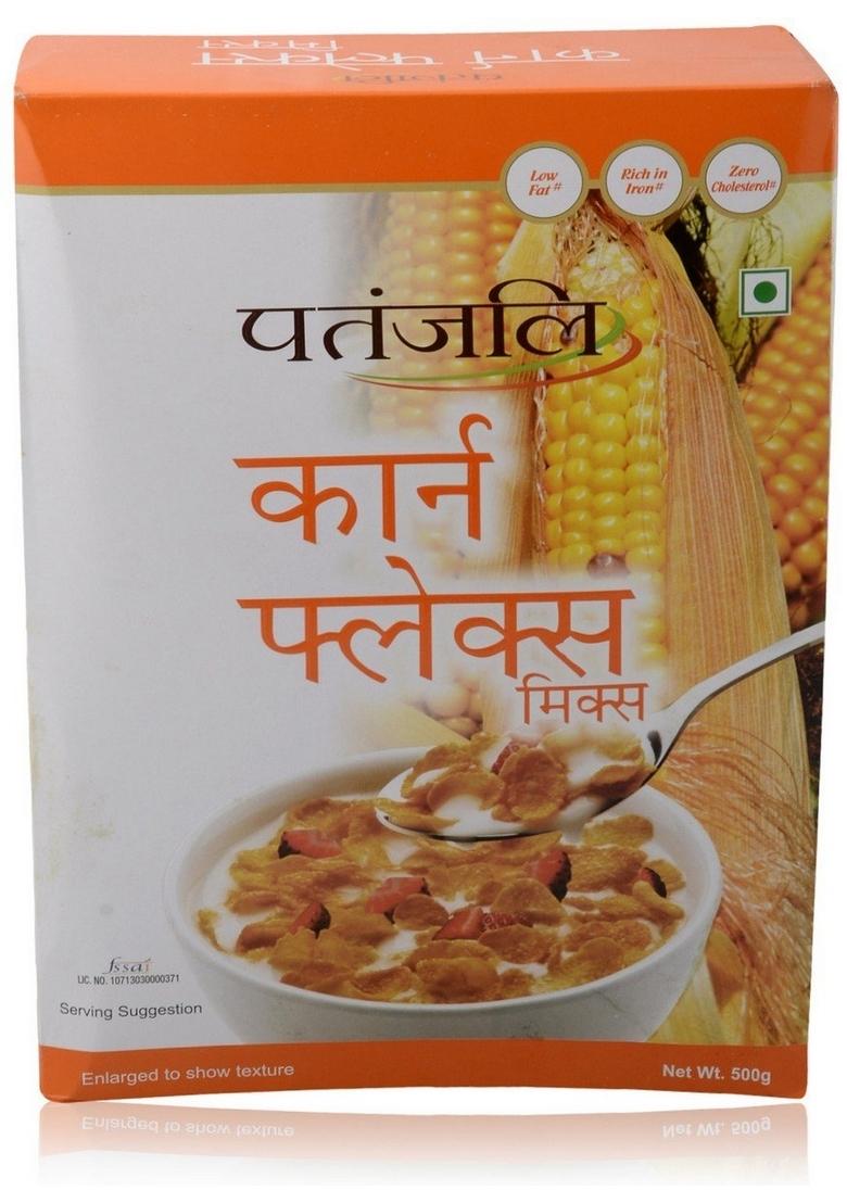 Patanjali Corn Flakes Mix, 500G