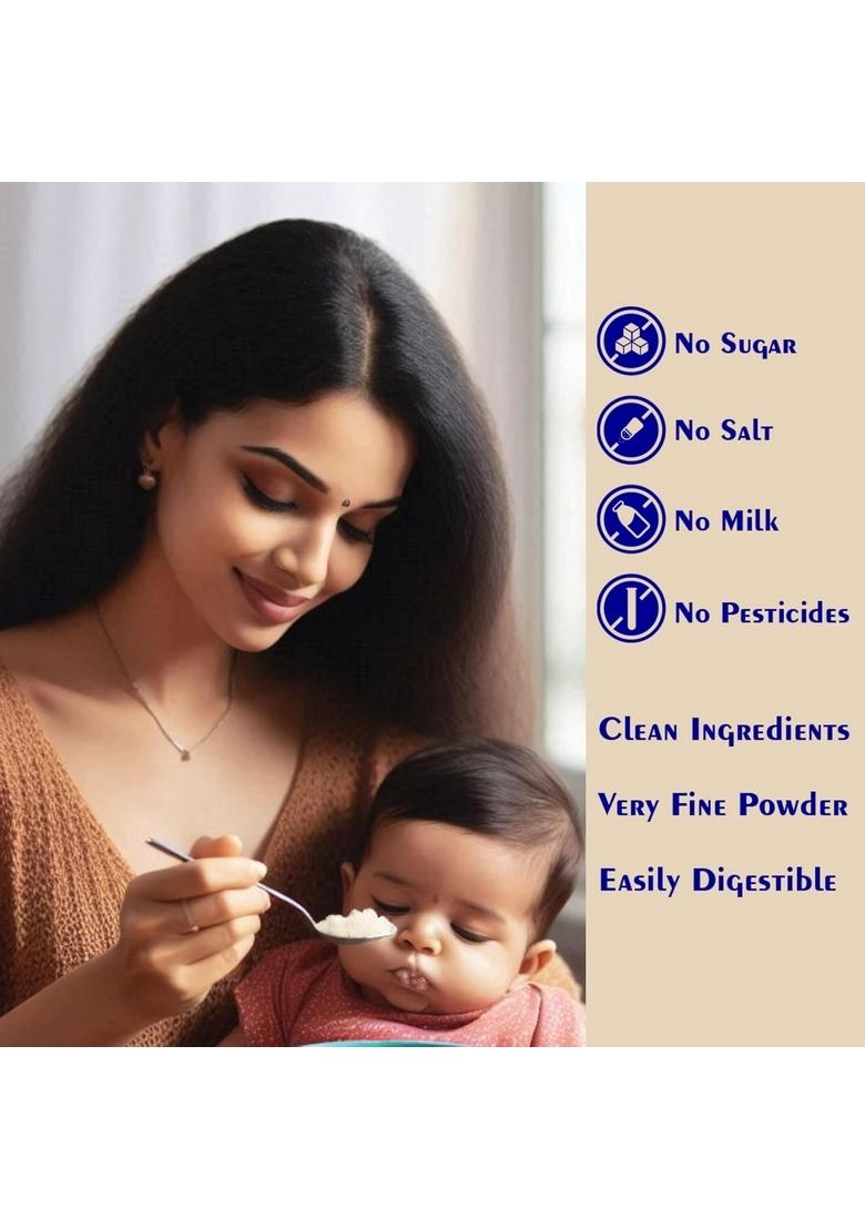 Tummyfriendly Foods Sprouted Porridge Mixes | Made Of Sprouted Ragi Powder, Sprouted Whole-Grains, Sprouted Pulses, Fruit, Vegetables And Nuts For Little Ones | No Sugar, No Salt, No Milk, No Chemicals, No Pesticides & No Gmo | Maximum Possible Nutrition