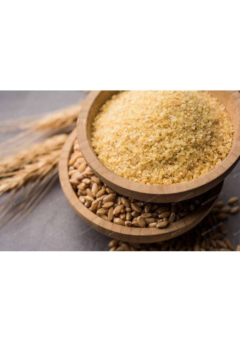 Frenutri Organic Sprouted Broken Wheat Daliya | Nutritious With High In Protein And Fiber Roasted Gehoon Dalia | Easy To Use No Preservatives 920Gm - Indya