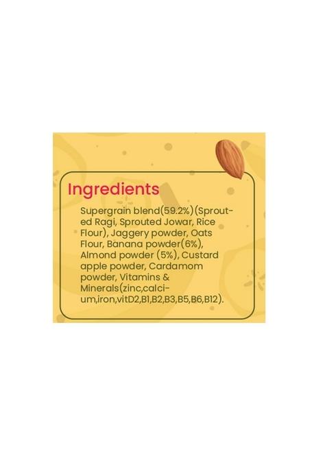 Timios Instant & Healthy Natural Ragi Almond & Banana Cereal With Milk Benefits