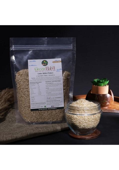 Greenhabit Little Millet Flakes 500G
