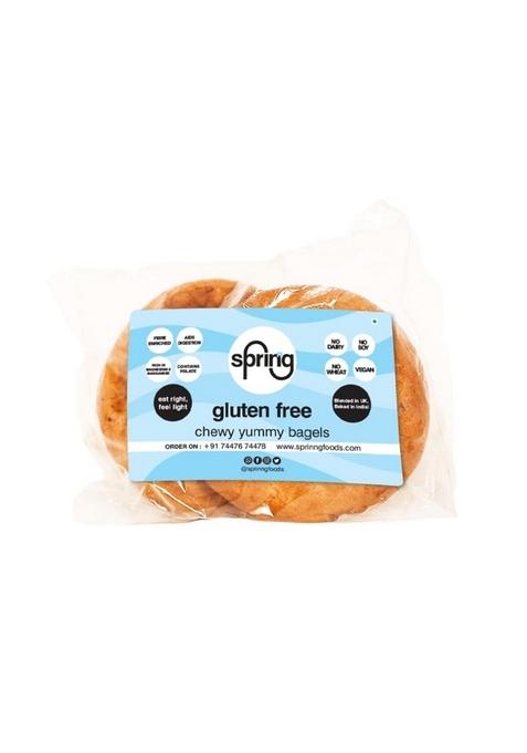 Sprinng Gluten Free Bagels, 150 Gm (Pack Of 2)
