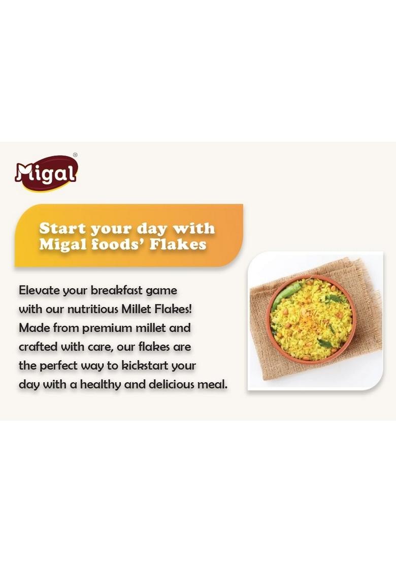 Migal Barnyard Millet Flakes | Millet Poha