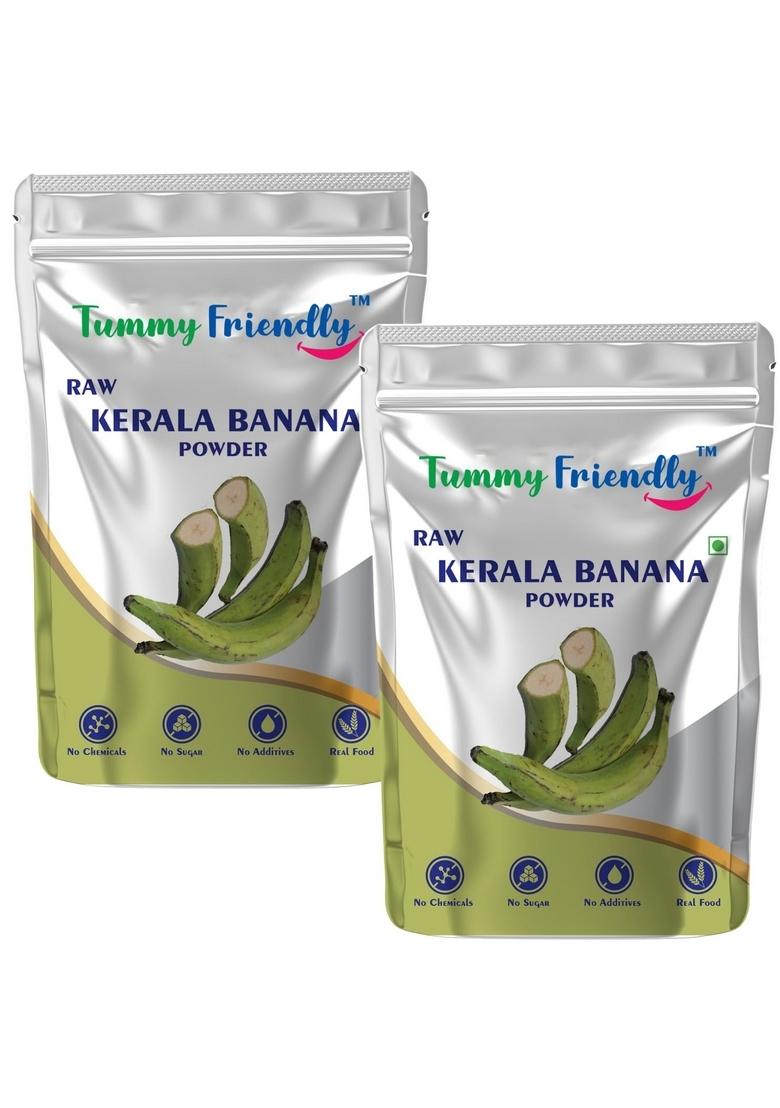 Tummy Friendly Foods Raw Kerala Banana Powder For Babies | Raw Nendran Banana Powder For Babies Kids Adults | Also Available In Trial Baby Packs | Shelf-Life 6 Month | Weight 200G (2X100G)
