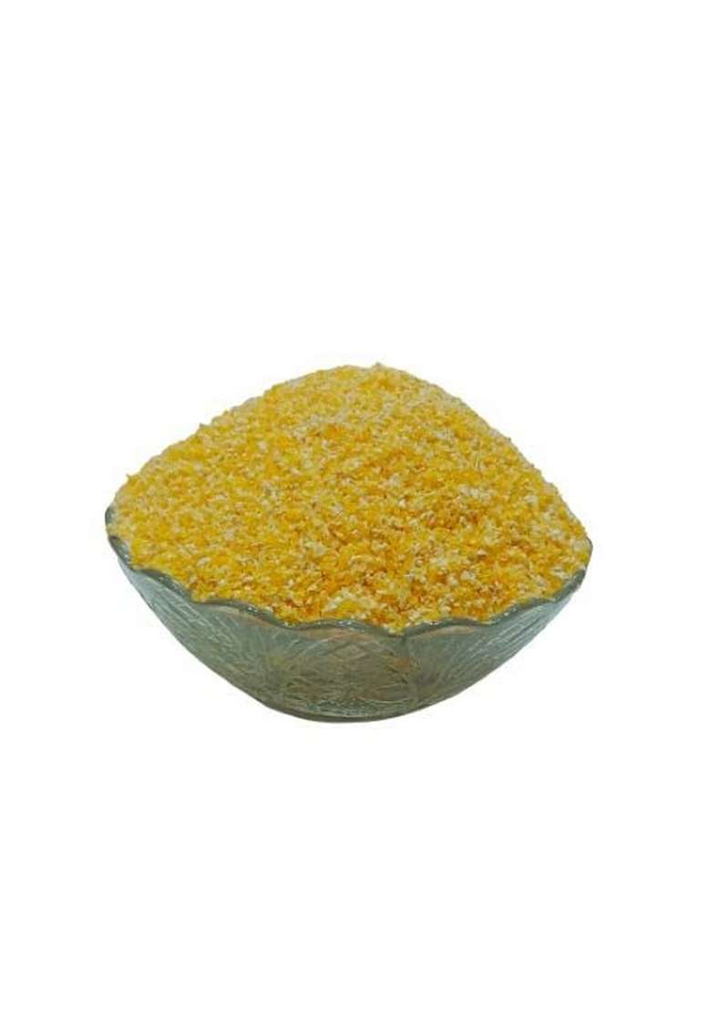 Frenutri Broken Makai Daliya Of Healthy Grains Fiber Rich Immunity Builder Corn Dal With Nutritious | High In Protein And Fiber | Maize Makka Dalia 1 Kg - Indya