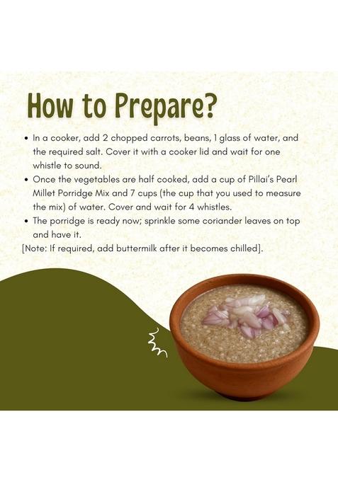 Rr Pillai'S Pearl Millet Porridge Mix