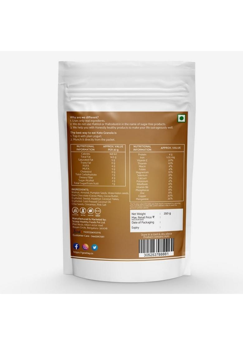 Gowhey Keto Granola