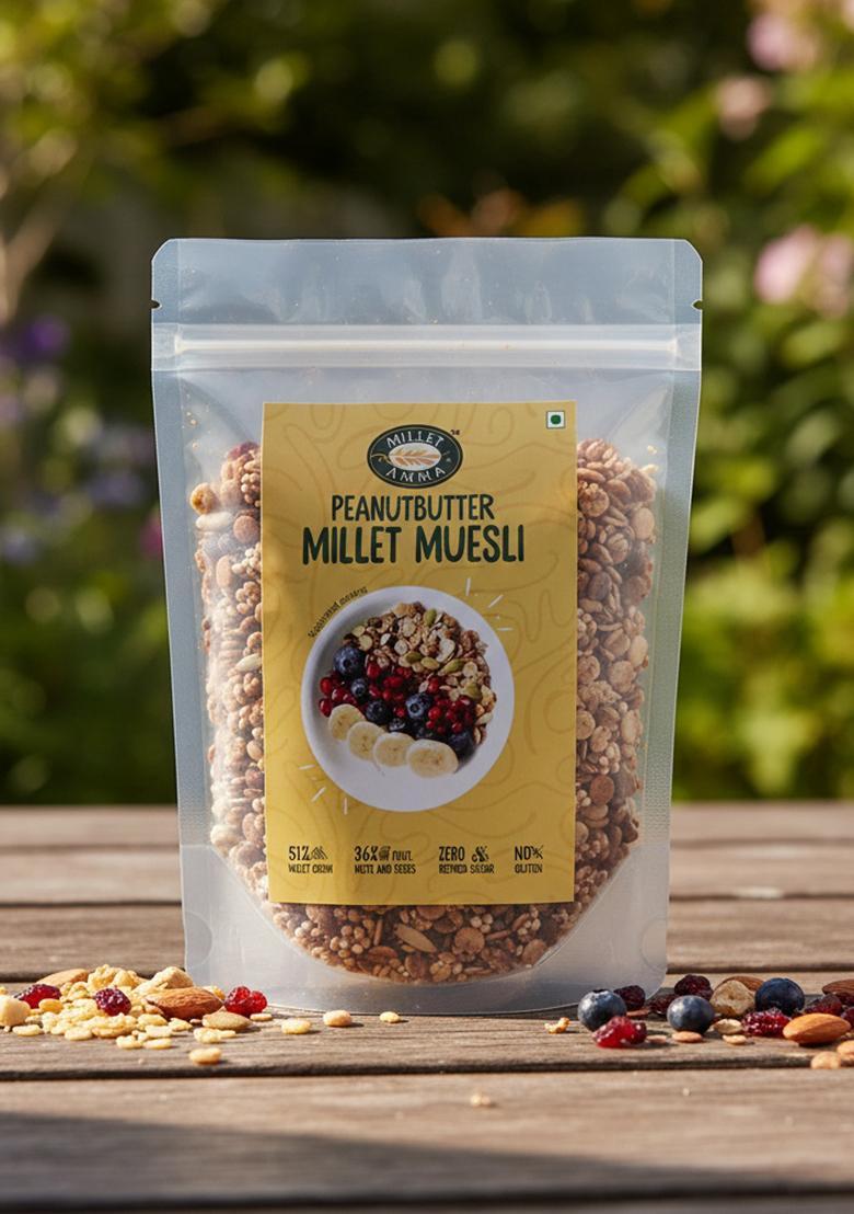 Millet Amma Peanut Butter Millet Muesli