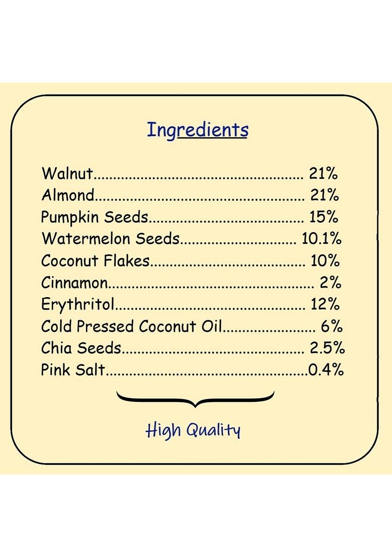 Gowhey Value Pack Combo | Keto Granola(1- Pecan, 1-Cinnamon) | Healthy Snacks