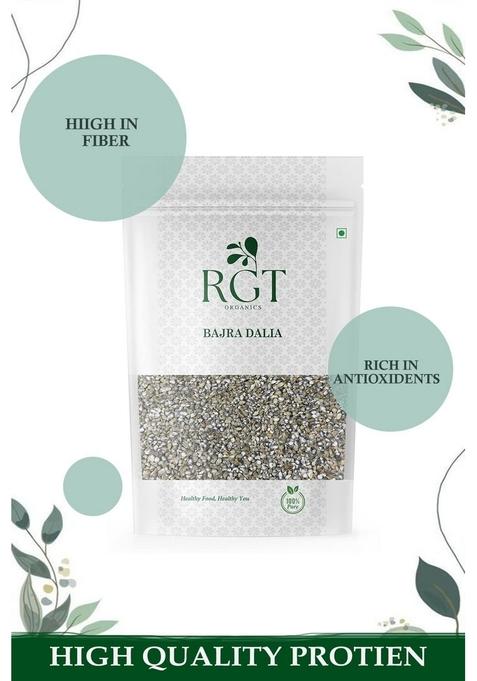 Rgt Organics Bajra Daliya | Pearl Millet Dalia 200Gm | Bajre Ka Daliya | Bajri Porridge