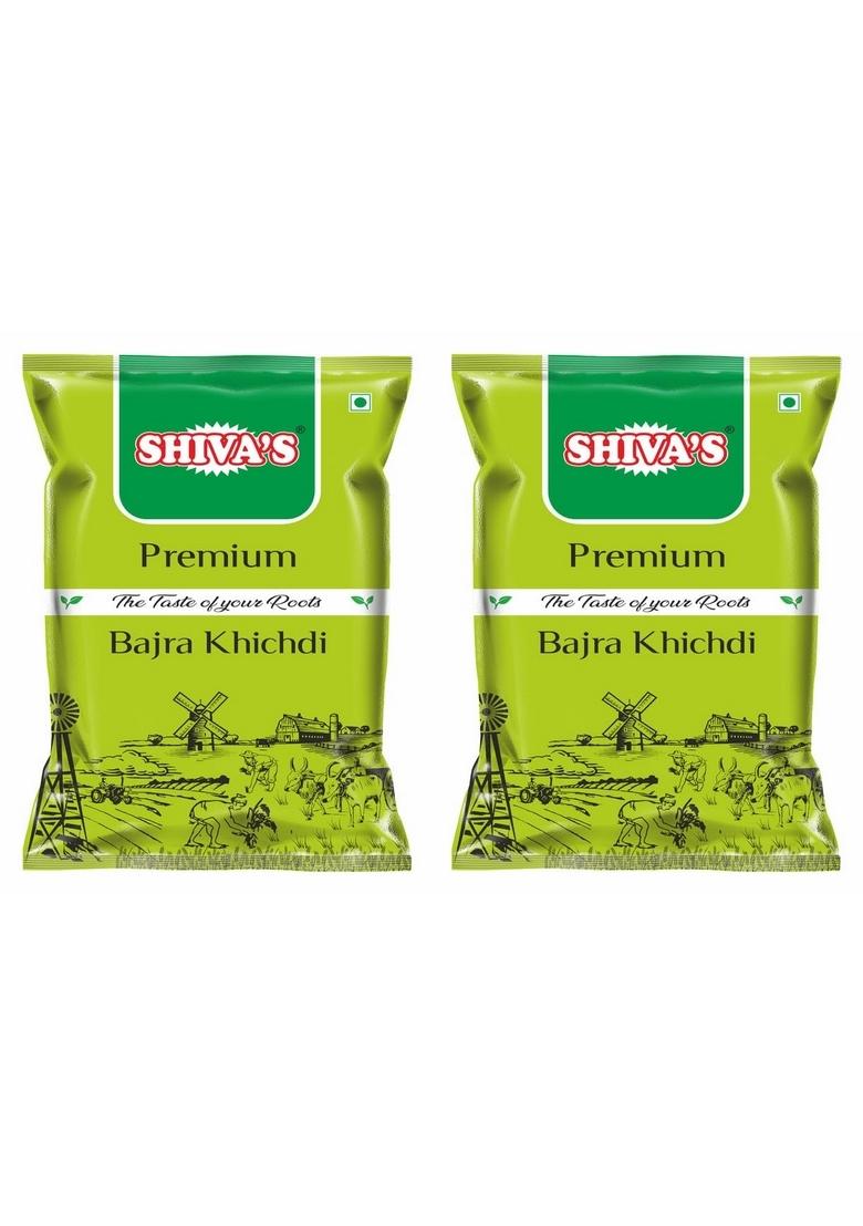 Shiva'S Bajra Khichdi 1Kg (Pack Of 1-1 Kg)| Pearl Millet Khichdi | Gluten-Free Instant Mix | Protein-Rich Meal With Bajra, Moong Dal & Moth Dal | High-Fiber Traditional Indian Recipe