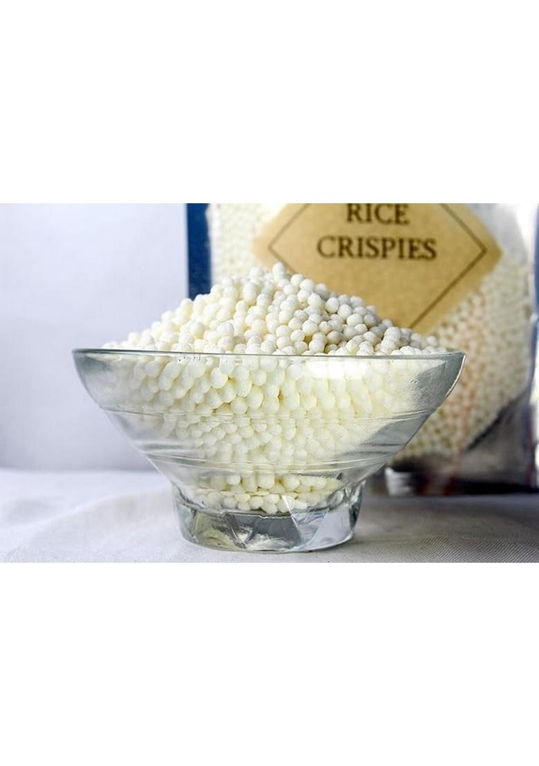 Benaulim Rice Crispies 400G | Plain Round Rice Crispie | Rice Crispy Balls | Rice Krispies | Crisp Rice