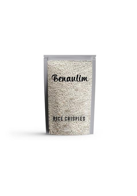 Benaulim Rice Crispies 400G | Plain Round Rice Crispie | Rice Crispy Balls | Rice Krispies | Crisp Rice