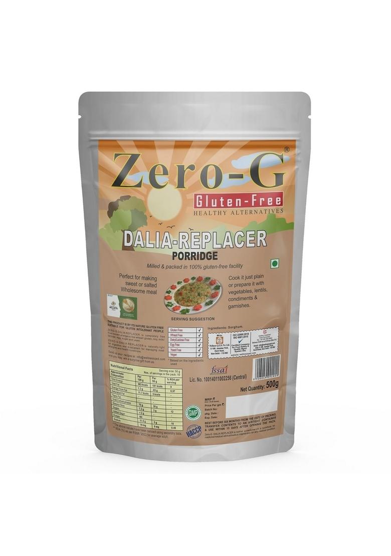 Zero-G Gluten-Free Healthy Alternatives Porridge/Sorghum Millet Dalia (2 Kg)