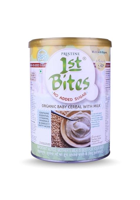 Pristine 1St Bites Baby Cereal 400G | Baby Food (6-24 Months) Stage-1, Organic Wheat (No Added Sugar) | Infant Food