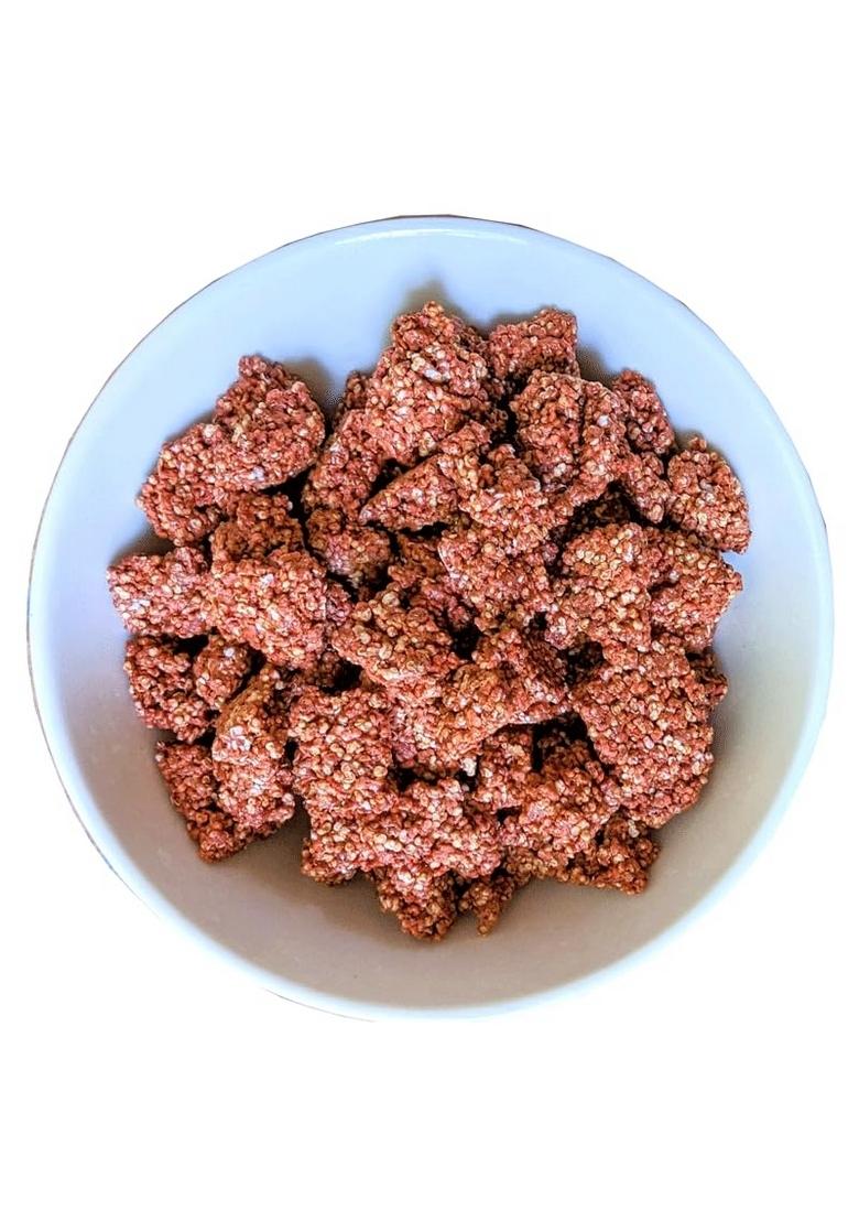 Thenibblebox Amaranth Millet Cereal (Strawberry) 300G, No Added Sugar. All Natural. Vegan.