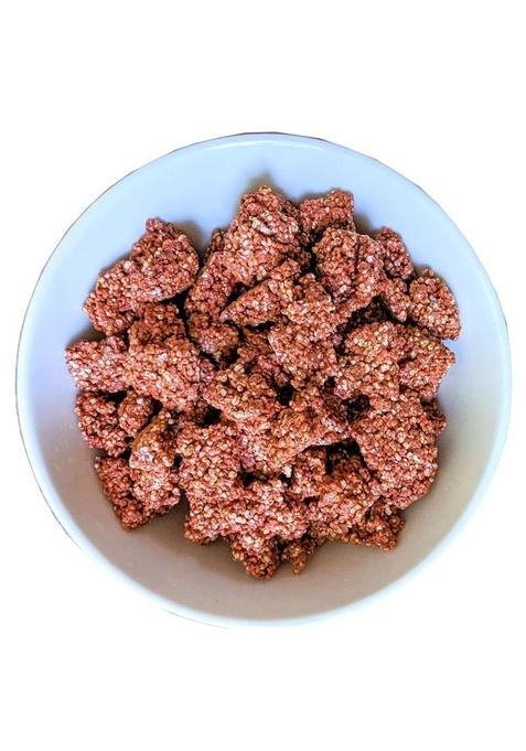 Thenibblebox Amaranth Millet Cereal (Strawberry) 300G, No Added Sugar. All Natural. Vegan.