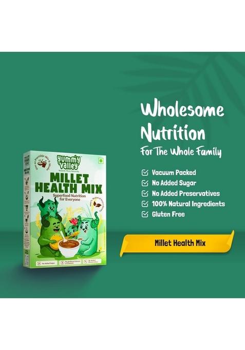 Yummy Valley Millet Health Mix For Kids (100% Natural Health Mix|Healthy Wholesome Food)