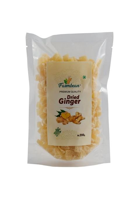 Farmbean Sweet Dry Ginger | Mithi Adrak - 200 Gms