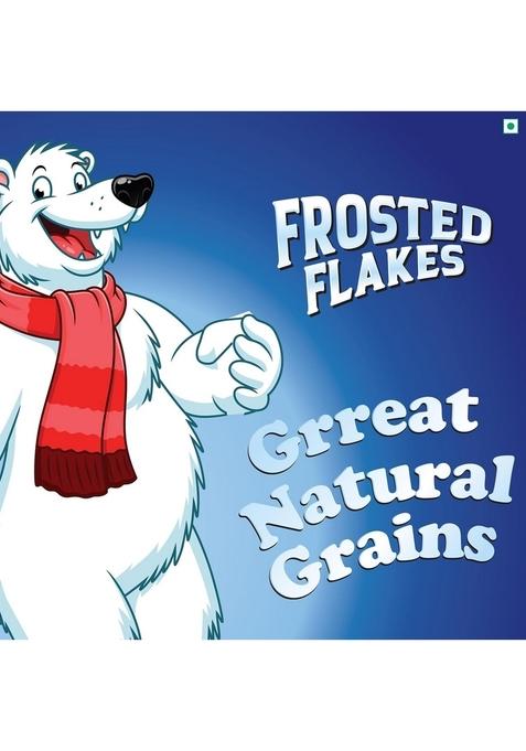 Kwality Frosted Flakes 1Kg | Made With Golden Corns | 99% Fat-Free | Natural Source Of Vitamins & Iron | High Protein & Fiber | Healthy Breakfast Cereal