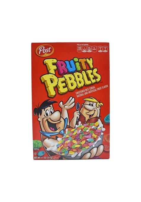 Shopnjazz Post Waffle Fruity Pebbles Sweetened Rice Cereas - 311G (11Oz)