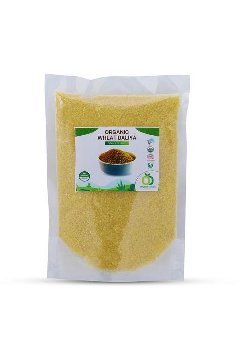 Organic Delight Wheat Daliya/Dalia Rich In Fibre 500 Gm