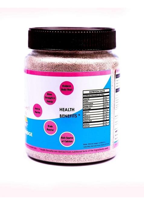 Healthy Panda Organic Sprouted Ragi Dry Fruit Porridge/Sprouted Ragi Porridge, Natural Finger Millet Porridge