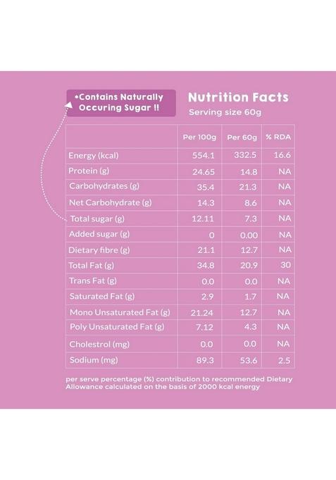 Kilobeaters Clusters Muesli, Low Carb Breakfast Cereals With High Protein, No Added Sugar, Diet Food, Raw Cacao (1 Kg) Pack Of 1