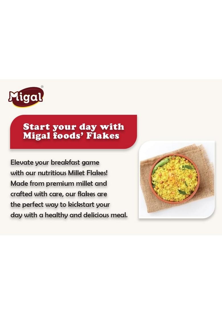 Migal Ragi Flakes | Millet Poha | Finger Millet Poha