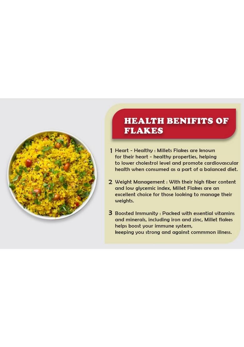 Migal Ragi Flakes | Millet Poha | Finger Millet Poha