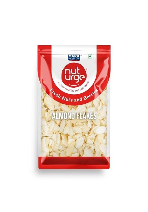 Nuturge Almond Flakes Itasty Treeidry Fruits Rich In Magnesiumi Good Souce Of Calcium Potassiumi Monounsaturated Fatsi Fiber Rich I Reduce Inflammation (400 Gm)