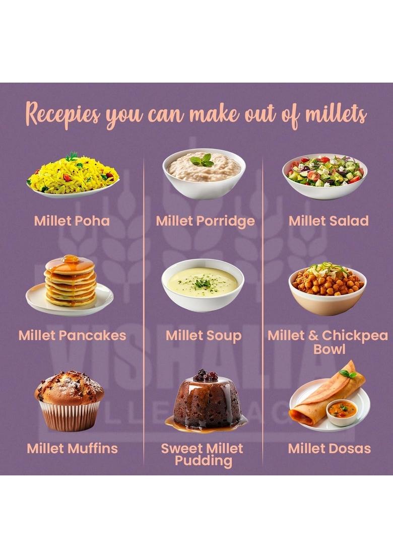 Vishalta Little Millet Flakes 500 Gm