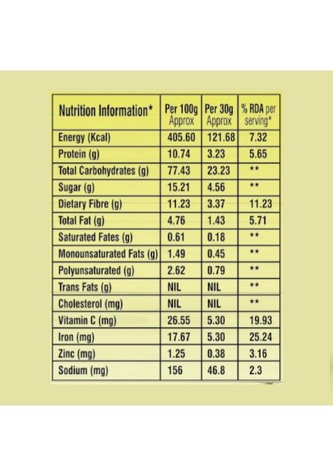 Go Healthy Muesli Fruit & Nut 400G | High-Fiber Cereal With Crunchy Nuts & Dried Fruits | Wholesome & Nutritious Breakfast
