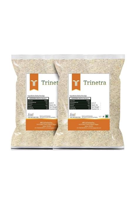 Trinetra Jau Daliya | Fibre-Rich Barley Porridge For Healthy Digestion | 2Kg (2 X 1Kg)