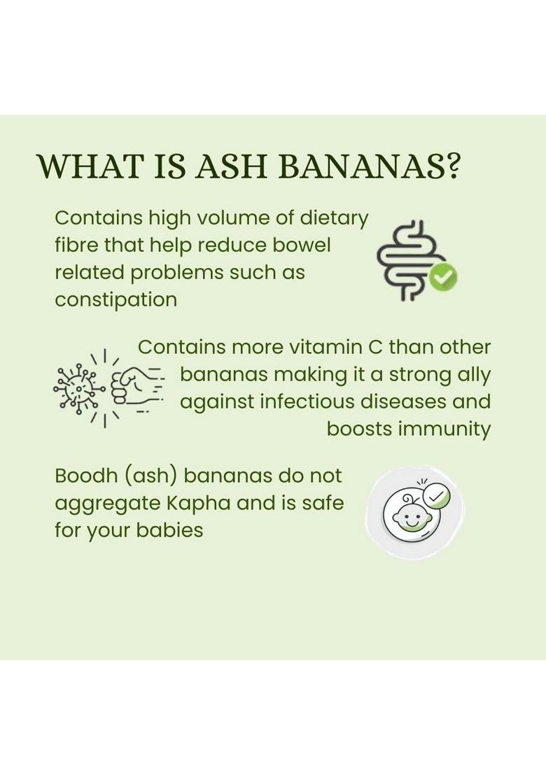 Aamumbanana Porridge Mix | Pack Of 3 X 200G | No Added Sugar | Nutrient-Rich & Easy To Digest